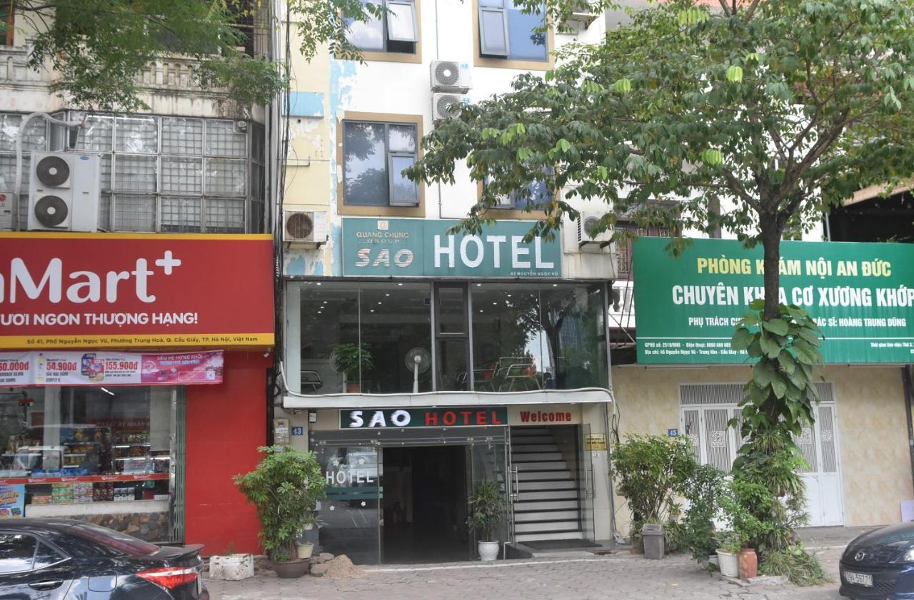 Sao Hotel Nguyen Ngoc Vu Hanói Exterior foto